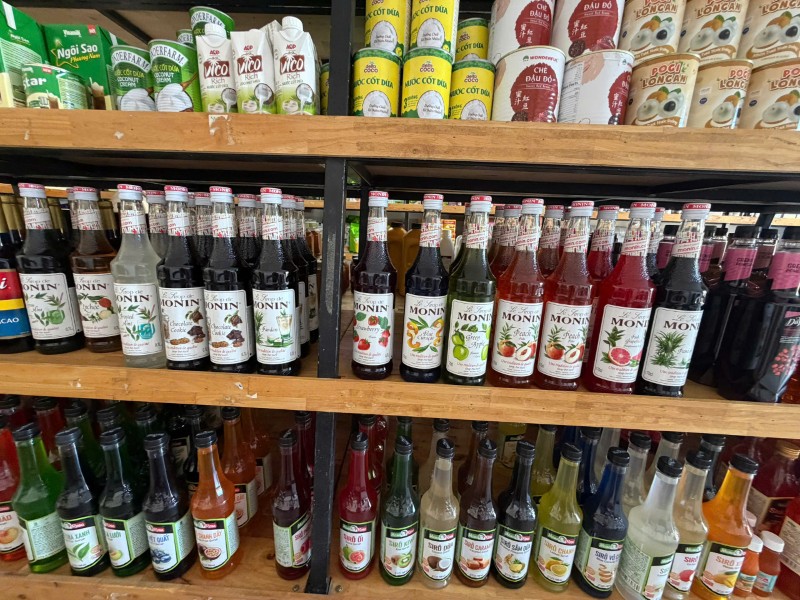Các loại syrup pha chế phổ biến Các loại syrup pha chế phổ biến