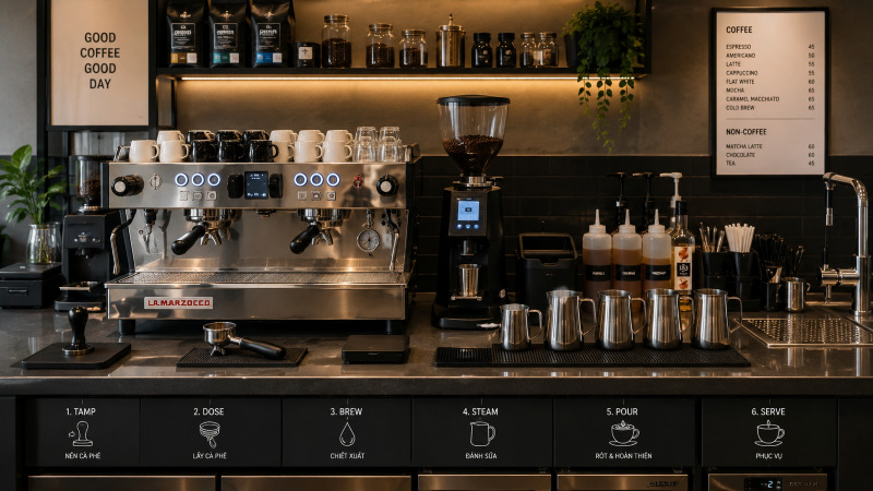 Xây dựng menu thức uống đa dạng/hấp dẫn Xây dựng menu thức uống đa dạng/hấp dẫn