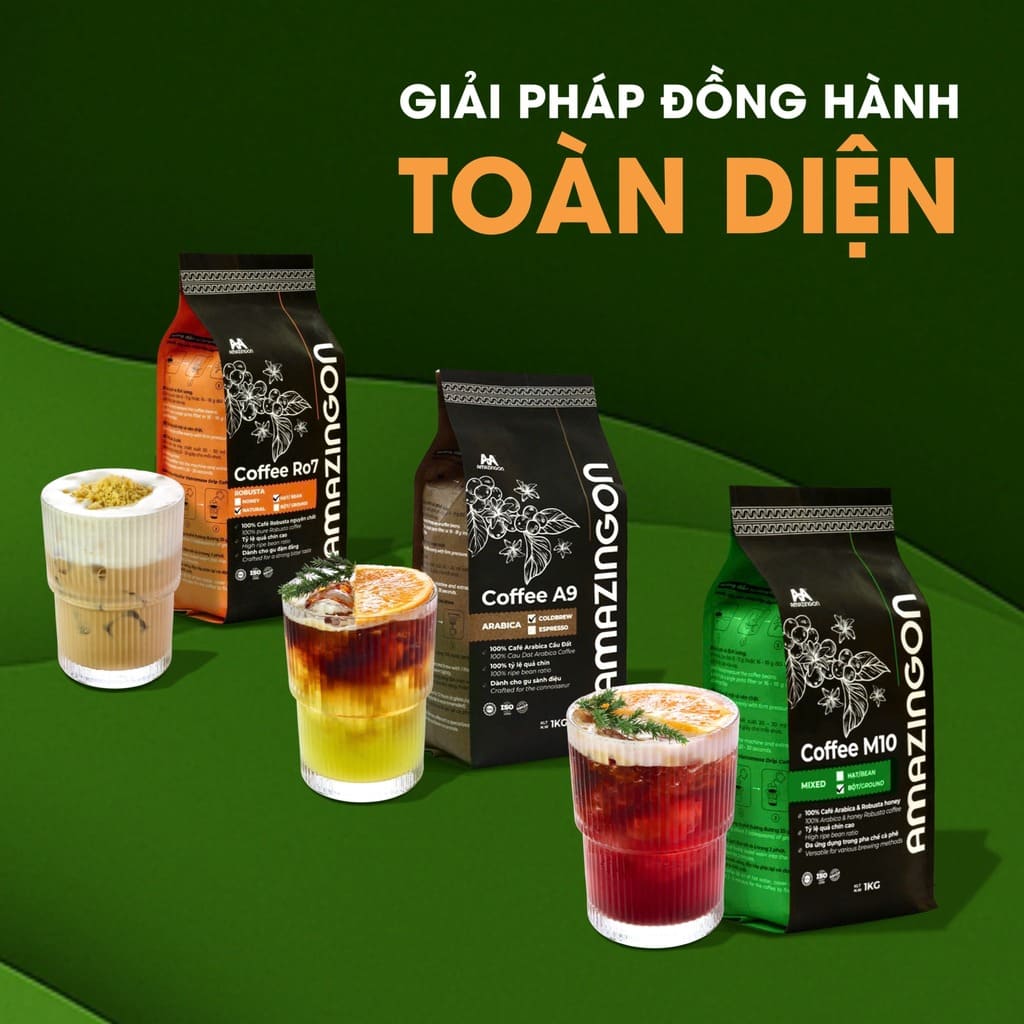 Cà phê nguyên chất AMAZINGON tập trung vào hương vị mộc tự nhiên và độ sạch nguyên bản Cà phê nguyên chất AMAZINGON tập trung vào hương vị mộc tự nhiên và độ sạch nguyên bản
