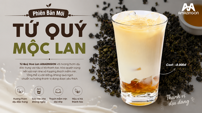 Vì sao trà sữa thanh vị ngày càng được yêu thích?