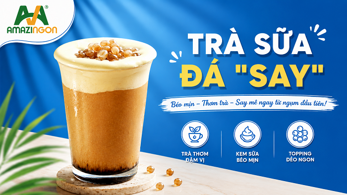 Trà sữa đậm vị