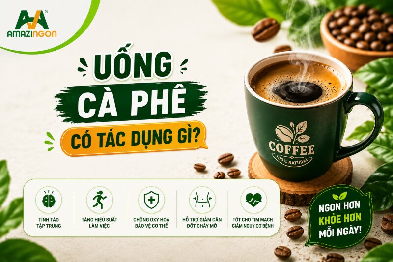 uống cà phê có tác dụng gì