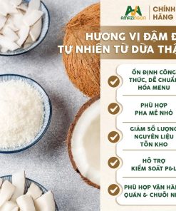 Vì sao chủ quán nên chọn bột cốt dừa AMAZINGON?