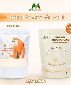 Mặt trước bột trà sữa