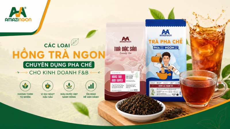 các loại hồng trà ngon