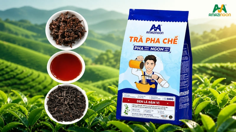 Trà đen lá đậm vị AMAZINGON Trà đen lá đậm vị AMAZINGON