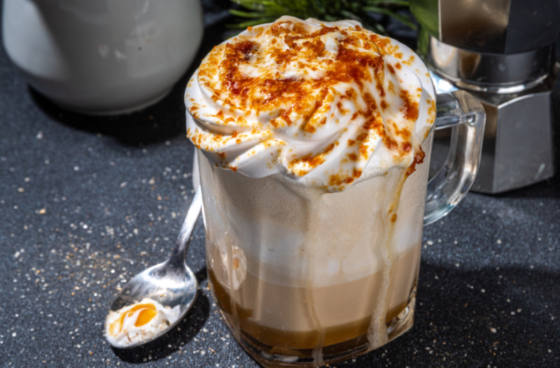 Cafe muối bao nhiêu calo?