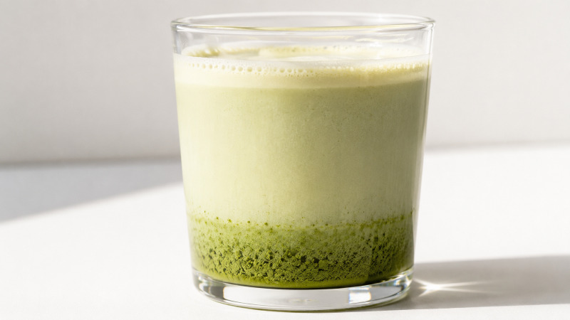 Matcha Latte bị tách lớp là hiện tượng vật lý bình thường, không phải dấu hiệu hư hỏng