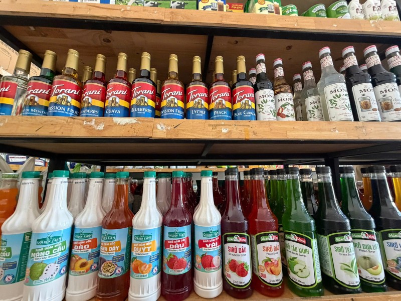 Các loại syrup pha chế cocktail tại AMAZINGON Các loại syrup pha chế cocktail tại AMAZINGON