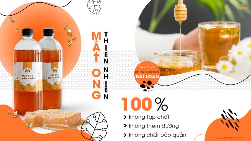 Mật ong thiên nhiên nguyên chất AMAZINGON