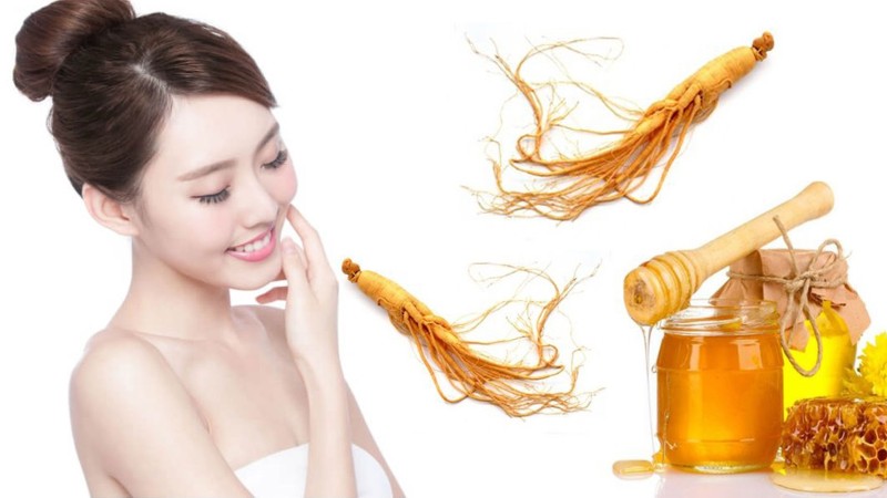 Sâm ngâm mật ong giúp ngăn ngừa lão hóa và hỗ trợ làm đẹp da