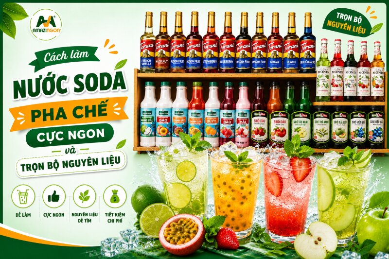 soda pha chế