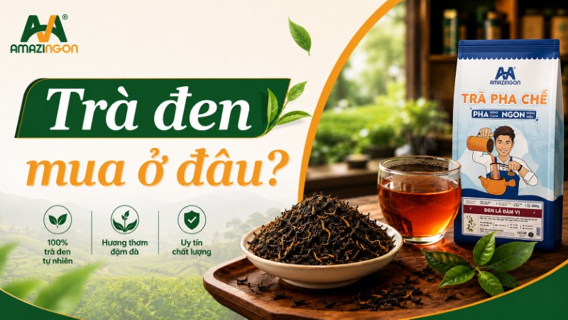 trà đen mua ở đâu