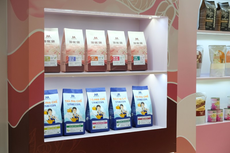 Các loại trà chuyên dụng AMAZINGON dùng cho pha chế trà sữa kinh doanh 