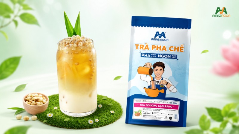 Trà Oolong Rang AMAZINGON pha trà ủ lạnh Trà Oolong Rang AMAZINGON pha trà ủ lạnh