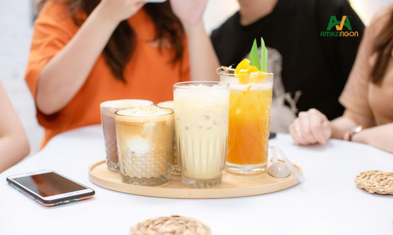 Các món uống dùng kem sữa tạo hương vị đậm và quen thuộc Các món uống dùng kem sữa tạo hương vị đậm và quen thuộc