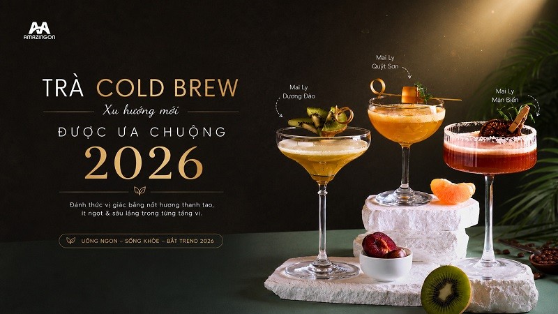 trà cold brew