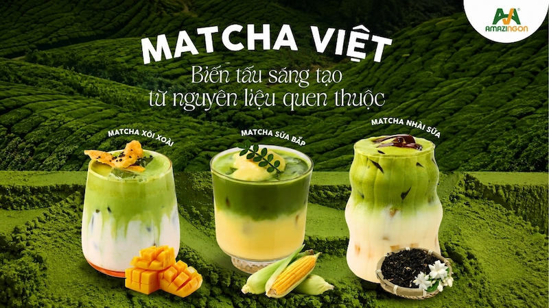 BST Matcha Việt - Bộ sưu tập đầy sáng tạo từ AMAZINGON