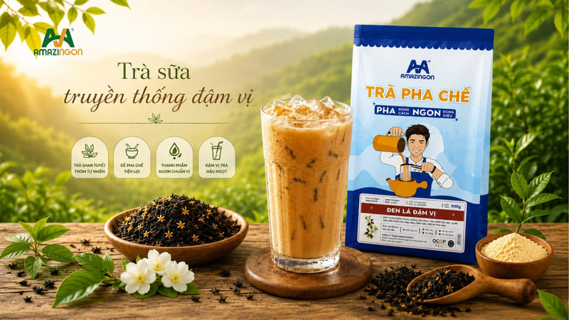 Trà sữa truyền thống đậm vị với sức hút bền vững với mọi độ tuổi Trà sữa truyền thống đậm vị với sức hút bền vững với mọi độ tuổi