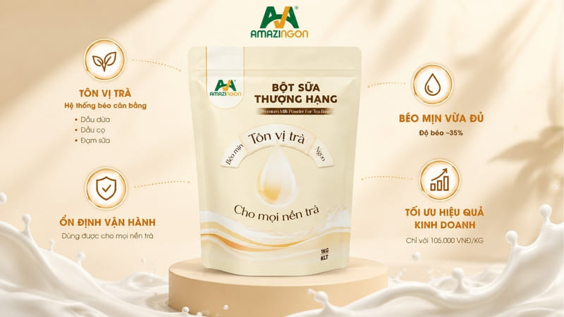 Bột sữa thượng hạng AMAZINGON Bột sữa thượng hạng AMAZINGON