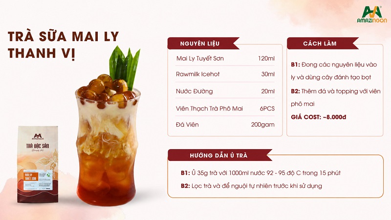 Trà sữa thanh vị