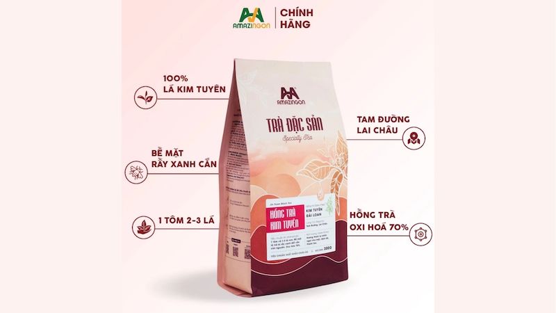 Trà đặc sản Hồng Trà Kim Tuyên AMAZINGON