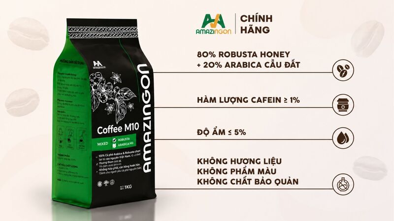 Cà phê Mixed M10 của AMAZINGON