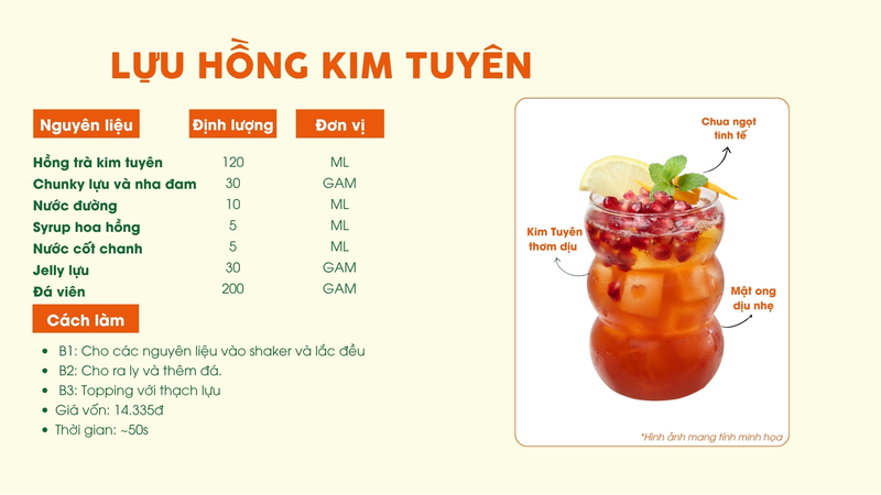 Lựu hồng Kim Tuyên trà trái cây với mùi thơm đặc trưng của lựu Lựu hồng Kim Tuyên trà trái cây với mùi thơm đặc trưng của lựu