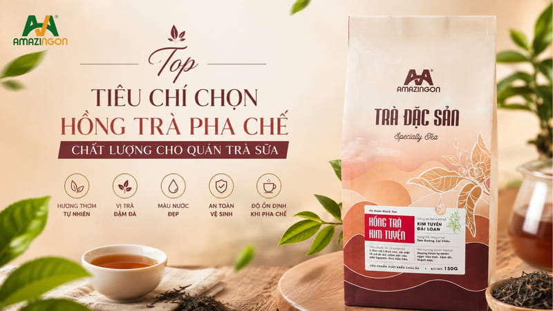 Hồng trà pha chế