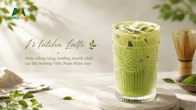 Matcha Latte thức uống tăng trưởng mạnh nhất tại thị trường Việt Nam hiện nay Matcha Latte thức uống tăng trưởng mạnh nhất tại thị trường Việt Nam hiện nay