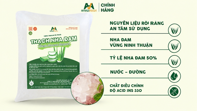 Thạch nha đam AMAZINGON