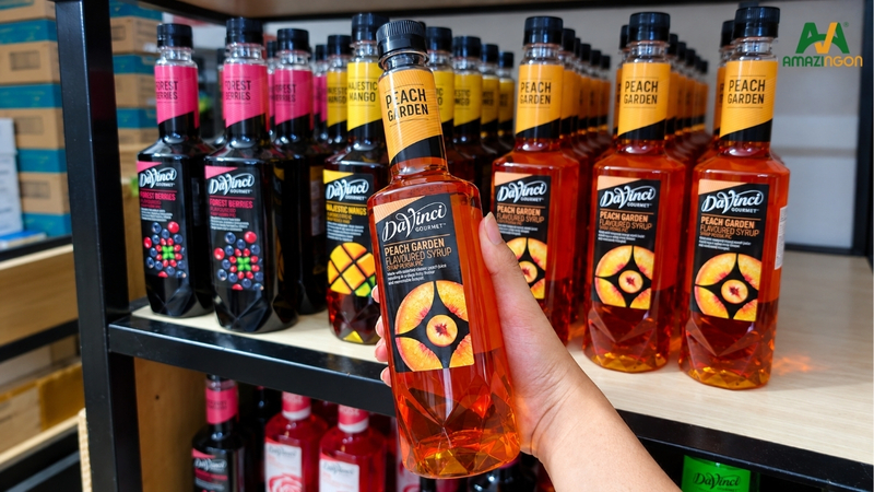 Các loại syrup pha chế soda phổ biến