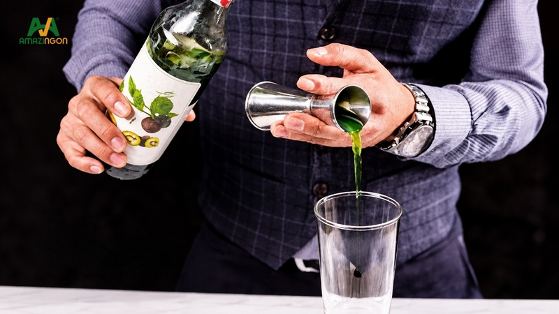 Ounce dùng định lượng syrup khi pha chế