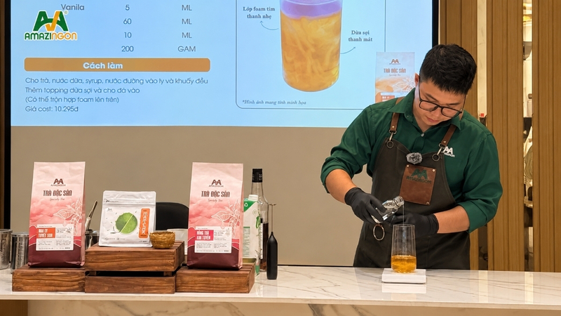 Ounce được dùng định lượng cho công thức đồ uống