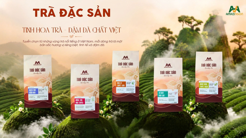 Trà đặc sản AMAZINGON cho quán cafe