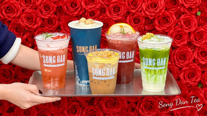 Song Đan Tea & Coffee với menu thức uống đặc biệt từ trà Ô long