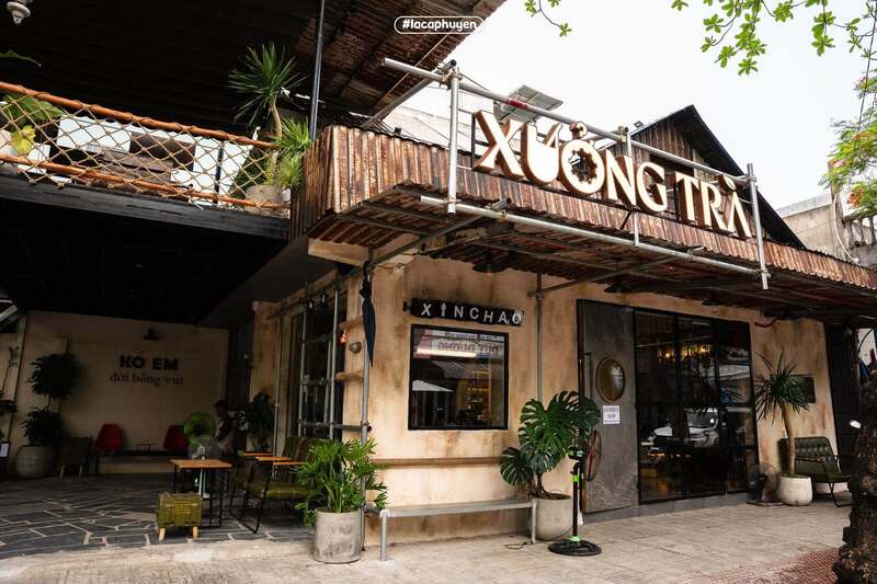 Xưởng Trà - Địa điểm dành cho người thích gu trà đậm vị