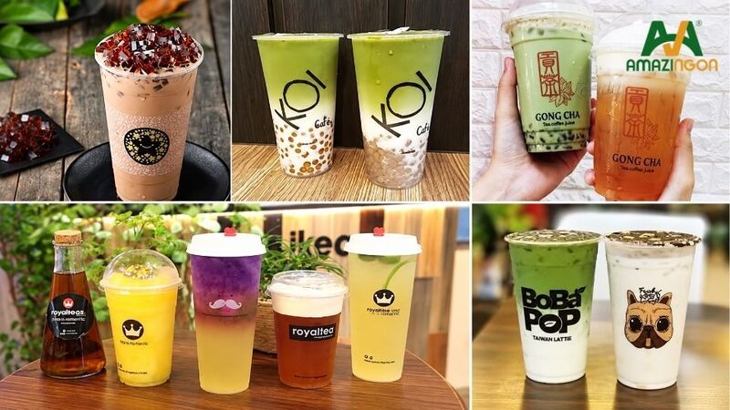Thị trường trà sữa hiện nay cạnh tranh dày đặc giữa nhiều thương hiệu