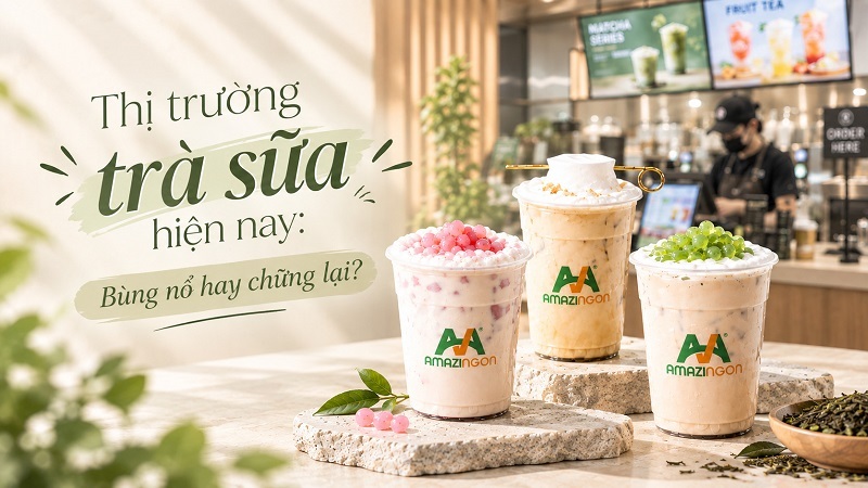 Thị trường trà sữa hiện nay
