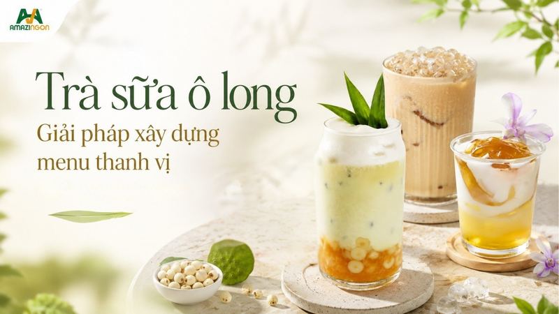 trà sữa ô long
