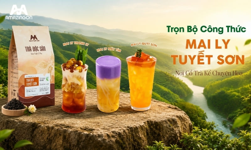 Nền trà có thể tạo ra nhiều công thức