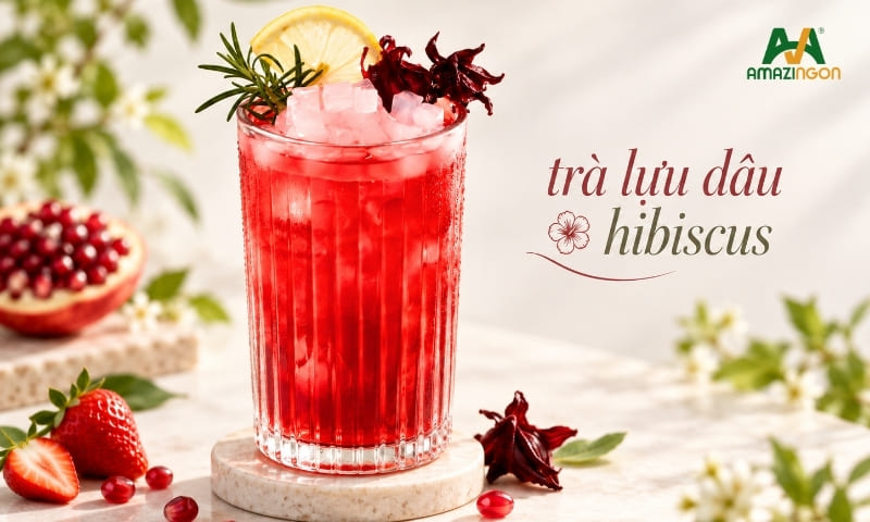 Trà hoa Atiso kết hợp với trái cây