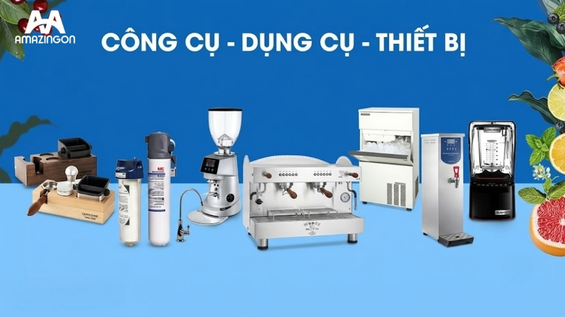 Các loại dụng cụ trực tiếp pha chế đồ uống