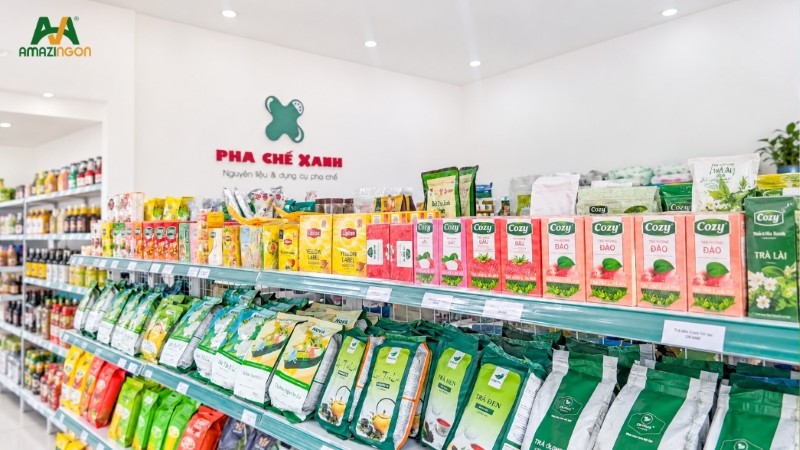 Pha chế xanh - Đại lý của AMAZINGON tại Nha Trang