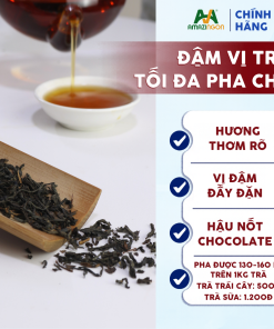 Đặc điểm nổi bật của trà đen nguyên lá