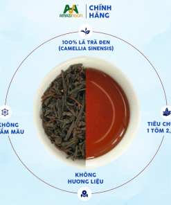 Trà đen nguyên lá phù hợp làm nền trà cho nhiều dòng đồ uống