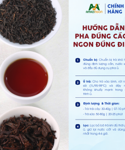 Cách ủ trà đen nguyên lá chuẩn vị từ AMAZINGON