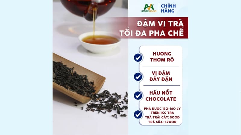 Những điểm nổi bật của trà đen nguyên lá Những điểm nổi bật của trà đen nguyên lá