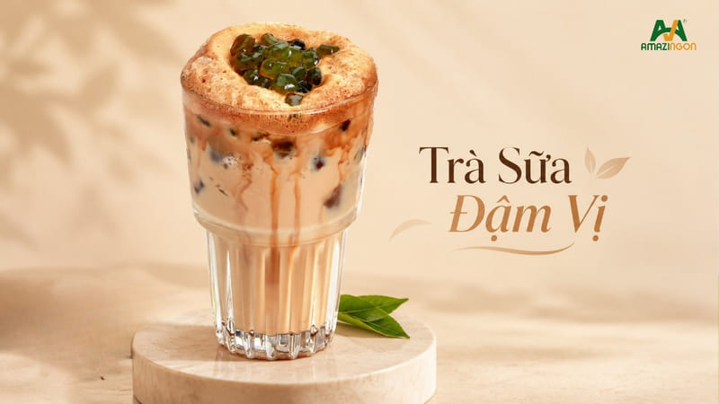 Trà sữa truyền thống đậm vị AMAZINGON Trà sữa truyền thống đậm vị AMAZINGON
